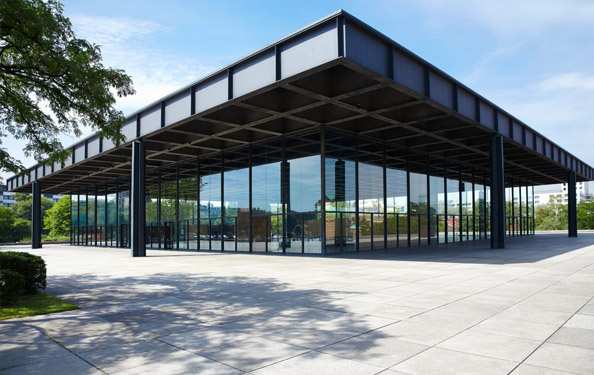 Neue Nationalgalerie Neue Nationalgalerie - Mies Van der Rohe